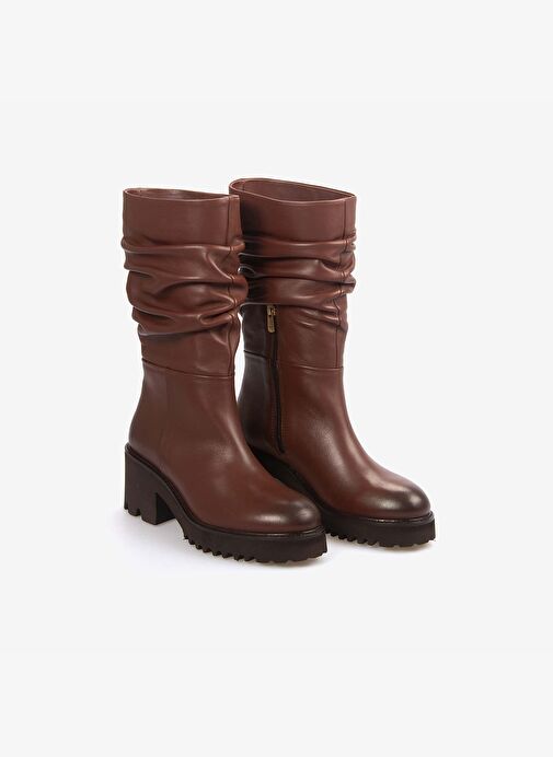 Rouge Hakiki Deri Kadın Çizme 313-4017 - Görsel 4