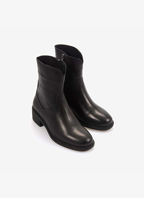 Rouge Hakiki Deri Günlük Kadın Bot 628 - Görsel 4