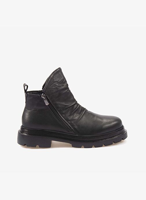 Kemal Tanca Hakiki Deri Kadın Bot T801 - Görsel 2