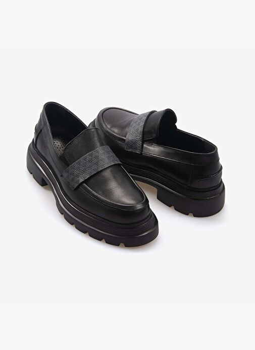 Kemal Tanca Hakiki Deri Kadın Günlük Ayakkabı T802 - Görsel 4