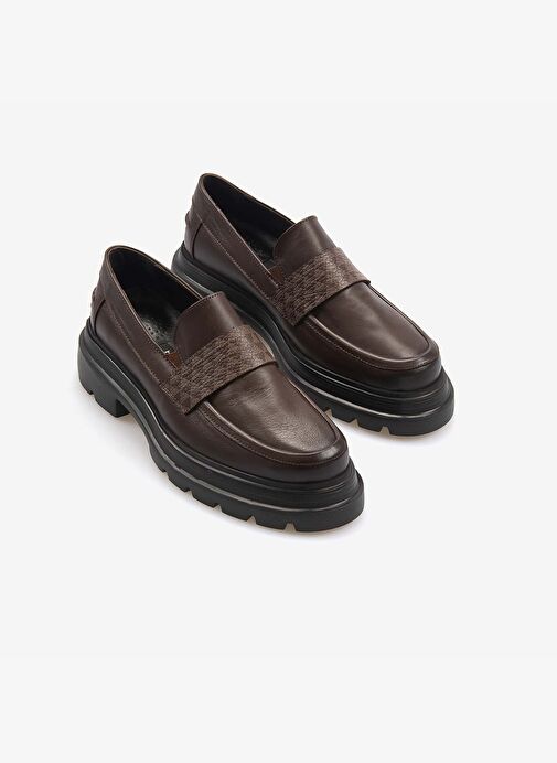 Kemal Tanca Hakiki Deri Kadın Günlük Ayakkabı T802 - Görsel 4