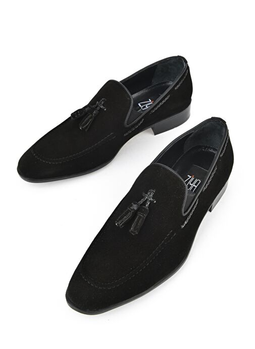Ziya, Erkek Hakiki Deri Klasik Ayakkabı 151985Z1001 Siyah - Görsel 5