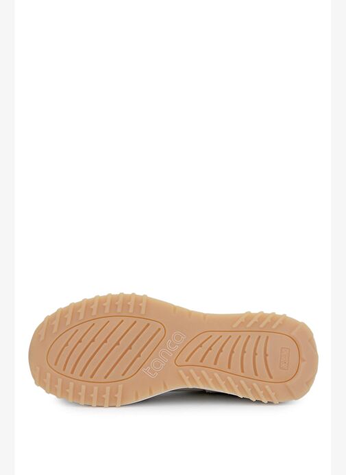 Tamer Tanca Kadın Hakiki Deri Bej Süet Sneakers & Spor Ayakkabı - Görsel 5