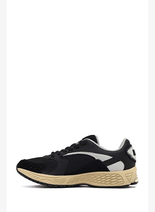 Derimod Studio Kadın Siyah Bağcıklı Kalın Tabanlı Sneaker 25AFD435014 - Görsel 3