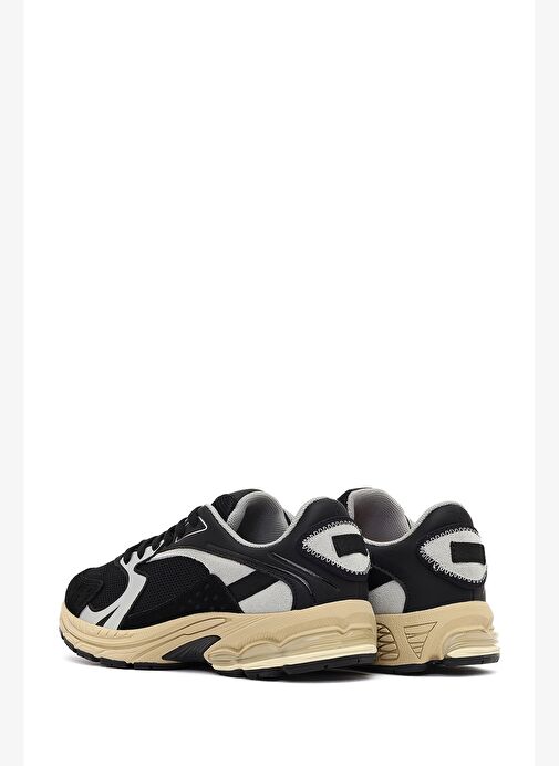 Derimod Studio Kadın Siyah Bağcıklı Kalın Tabanlı Sneaker 25AFD435014 - Görsel 6