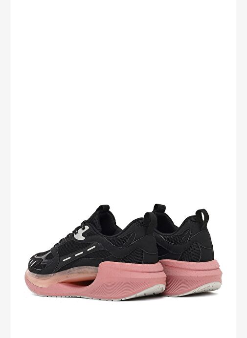 Derimod Studio Kadın Siyah Bağcıklı Kalın Tabanlı Sneaker 25AFD435114 - Görsel 6