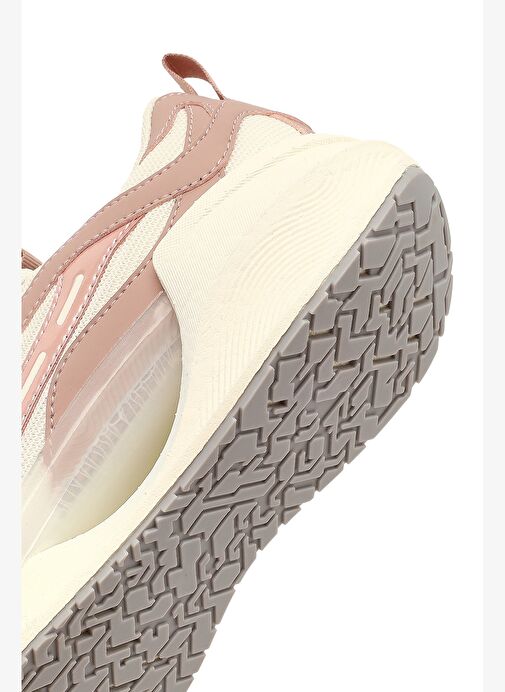 Derimod Studio Kadın Bej Bağcıklı Kalın Tabanlı Sneaker 25AFD435114 - Görsel 9