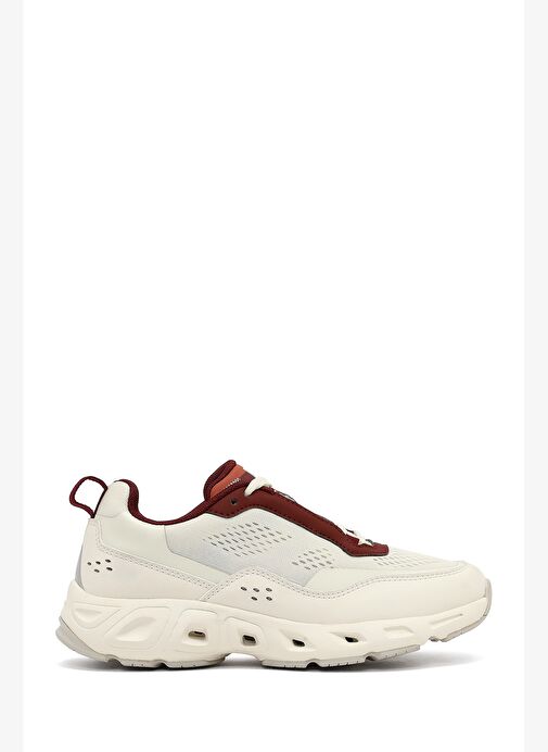 Derimod Studio Kadın Beyaz Bağcıklı Kalın Tabanlı Sneaker 25AFD43526F - Görsel 2