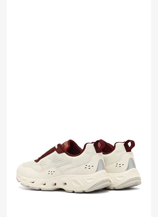 Derimod Studio Kadın Beyaz Bağcıklı Kalın Tabanlı Sneaker 25AFD43526F - Görsel 6