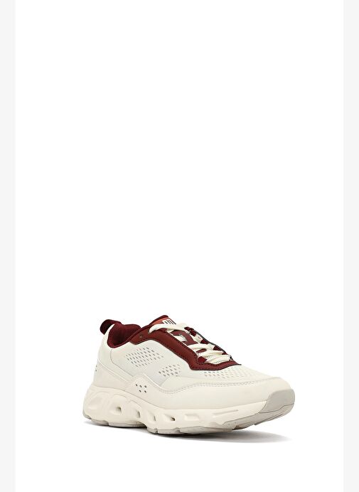 Derimod Studio Kadın Beyaz Bağcıklı Kalın Tabanlı Sneaker 25AFD43526F - Görsel 7