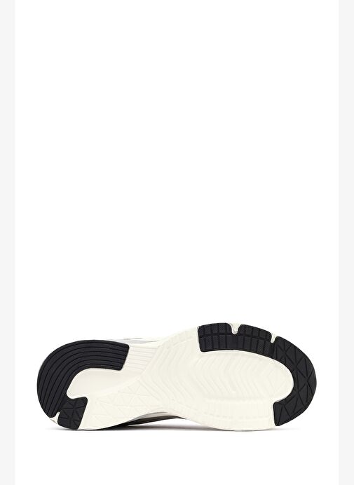 Kadın Gri Bağcıklı Kalın Tabanlı Sneaker 25AFD494014 - Görsel 5