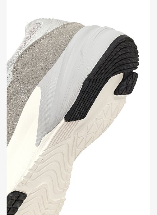 Kadın Gri Bağcıklı Kalın Tabanlı Sneaker 25AFD494014 - Görsel 9