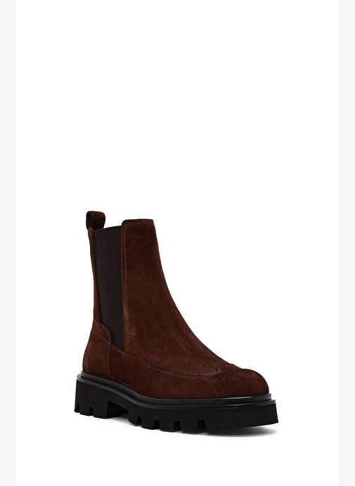 Derimod Derimod Kadın Kahverengi Süet Deri Chelsea Bot 25WFD101910 Boyner'de! Kahverengi - 9. görsel