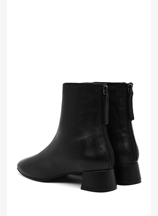 Derimod Derimod Kadın Siyah Fermuarlı Kısa Kalın Topuklu Deri Bot 25WFD142218 Boyner'de! Siyah - 7. görsel