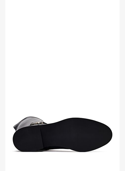 Derimod Derimod Kadın Siyah Fermuarlı Deri Çizme 25WFD153518 Boyner'de! Siyah - 7. görsel