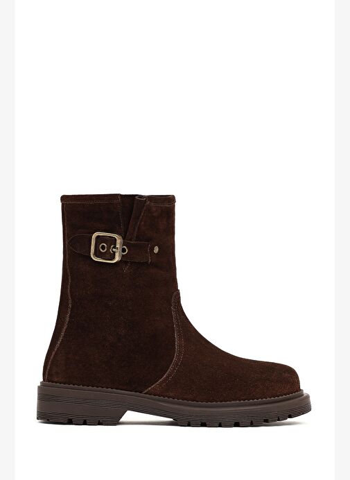 Derimod Derimod Kadın Kahverengi Süet Deri Bot 25WFD187110 Boyner'de! Kahverengi - 2. görsel