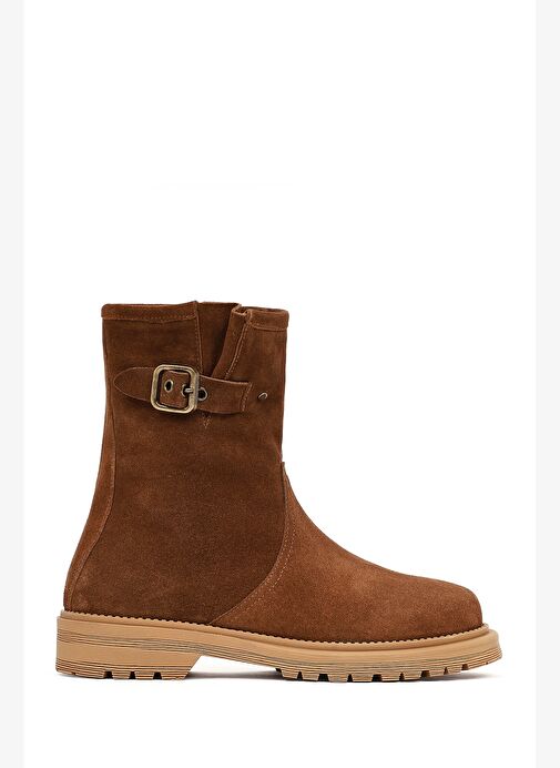 Derimod Derimod Kadın Taba Süet Deri Bot 25WFD187110 Boyner'de! Taba - 2. görsel