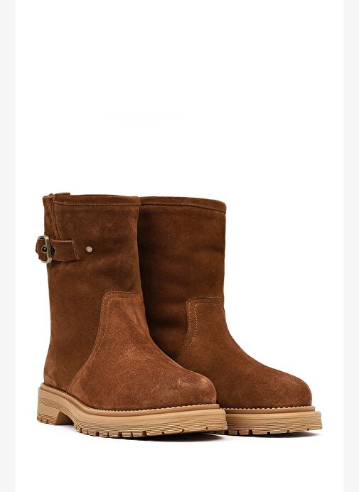 Derimod Derimod Kadın Taba Süet Deri Bot 25WFD187110 Boyner'de! Taba - 3. görsel