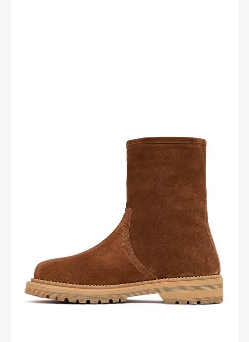 Derimod Derimod Kadın Taba Süet Deri Bot 25WFD187110 Boyner'de! Taba - 4. görsel