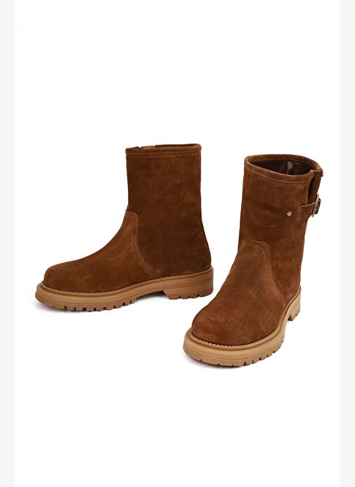 Derimod Derimod Kadın Taba Süet Deri Bot 25WFD187110 Boyner'de! Taba - 5. görsel