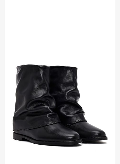 Derimod Derimod Kadın Siyah Deri Bot 25WFD187918 Boyner'de! Siyah - 4. görsel