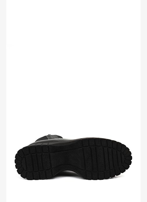 Derimod Derimod Kadın Siyah Fermuarlı Kalın Tabanlı Deri Bot 25WFD204514 Boyner'de! Siyah - 6. görsel