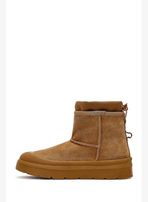 Derimod Derimod Kadın Taba Kalın Tabanlı Süet Deri Teddy Bot 25WFD405310 Boyner'de! Taba - 4. görsel