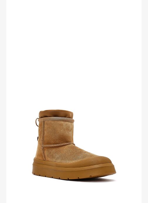 Derimod Derimod Kadın Taba Kalın Tabanlı Süet Deri Teddy Bot 25WFD405310 Boyner'de! Taba - 9. görsel