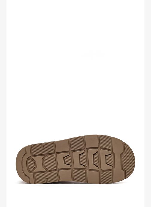 Derimod Derimod Kadın Pudra Kalın Tabanlı Süet Deri Teddy Bot 25WFD405310 Boyner'de! Pudra - 6. görsel