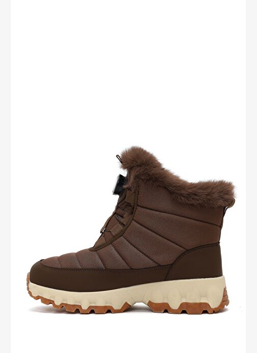 Derimod Dry Kadın Kahverengi Bağcıklı Kalın Tabanlı Waterproof Outdoor Bot 25WFD490114 - Görsel 3