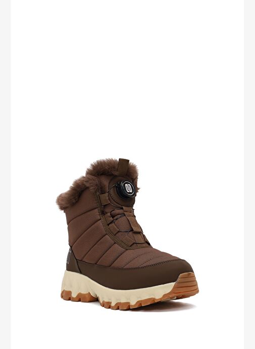 Derimod Dry Kadın Kahverengi Bağcıklı Kalın Tabanlı Waterproof Outdoor Bot 25WFD490114 - Görsel 8