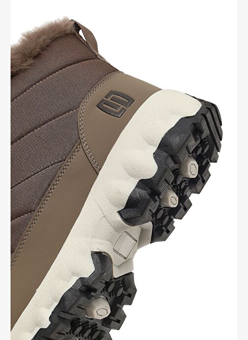 Derimod Dry Kadın Vizon Bağcıklı Kalın Tabanlı Waterproof Outdoor Bot 25WFD490114 - Görsel 9