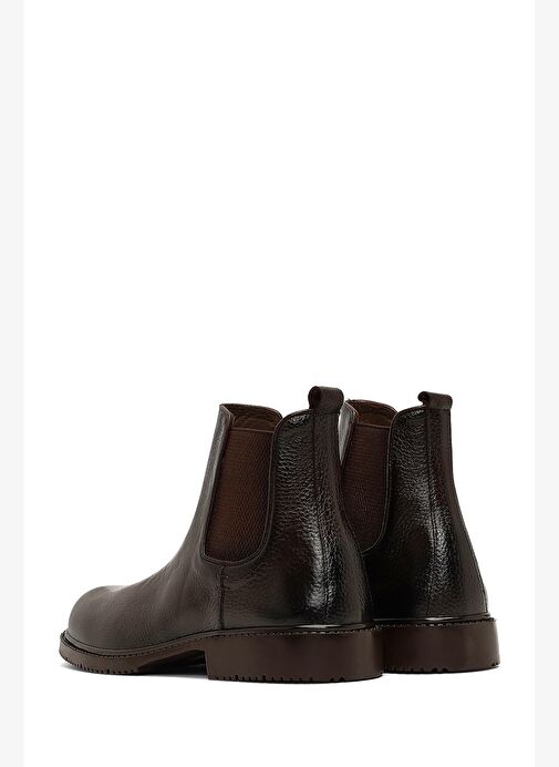 Erkek Kahverengi Deri Chelsea Bot 25WFD6020FT - Görsel 7