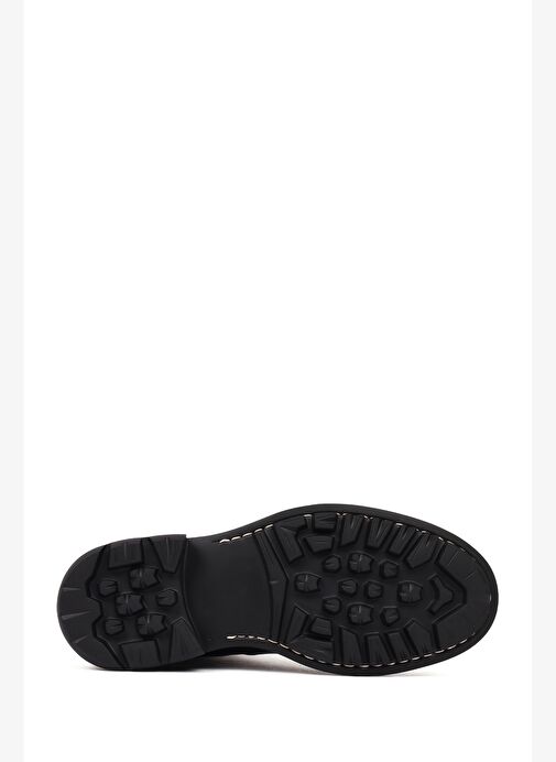 Erkek Siyah Deri Chelsea Bot 25WFD605618 - Görsel 6