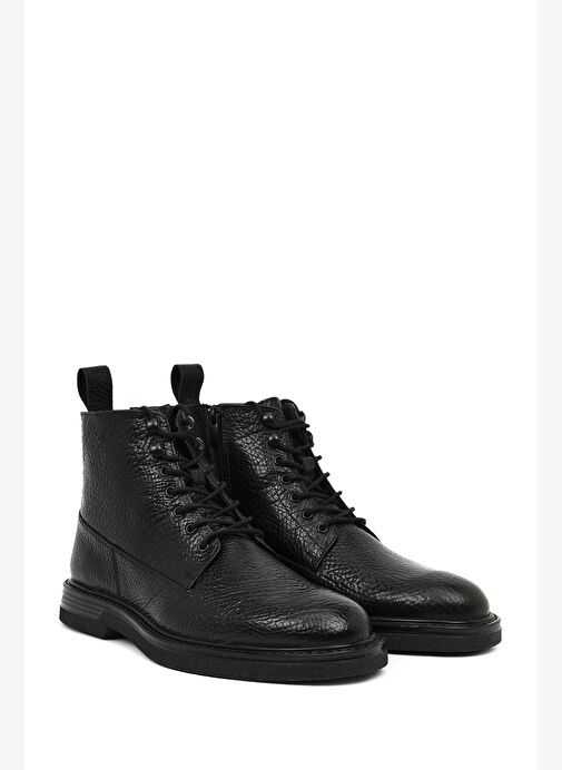 Derimod Derimod Erkek Siyah Bağcıklı Fermuarlı Deri Casual Bot 25WFD6060FT Boyner'de! Siyah - 3. görsel
