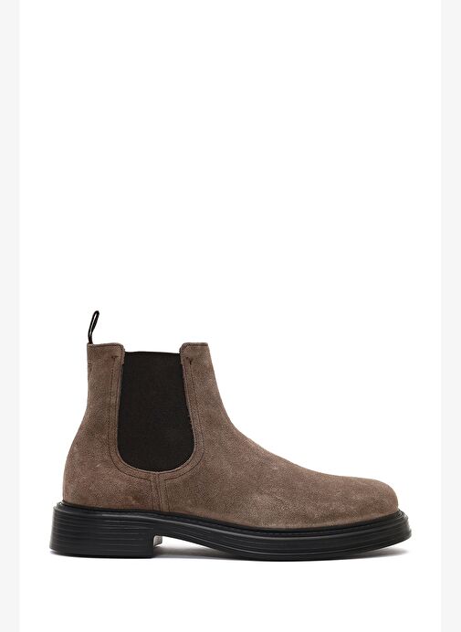 Erkek Vizon Süet Deri Chelsea Bot 25WFD611010 - Görsel 2