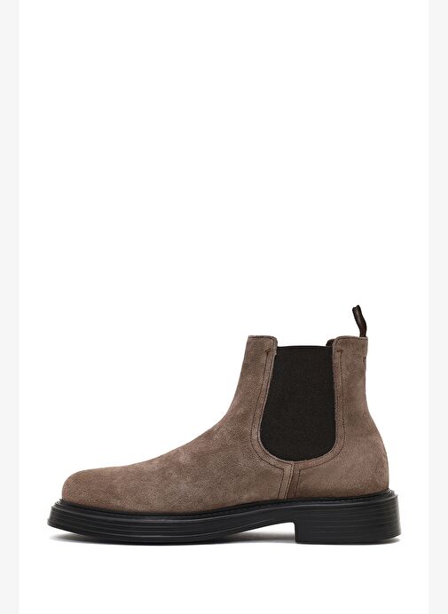 Erkek Vizon Süet Deri Chelsea Bot 25WFD611010 - Görsel 3