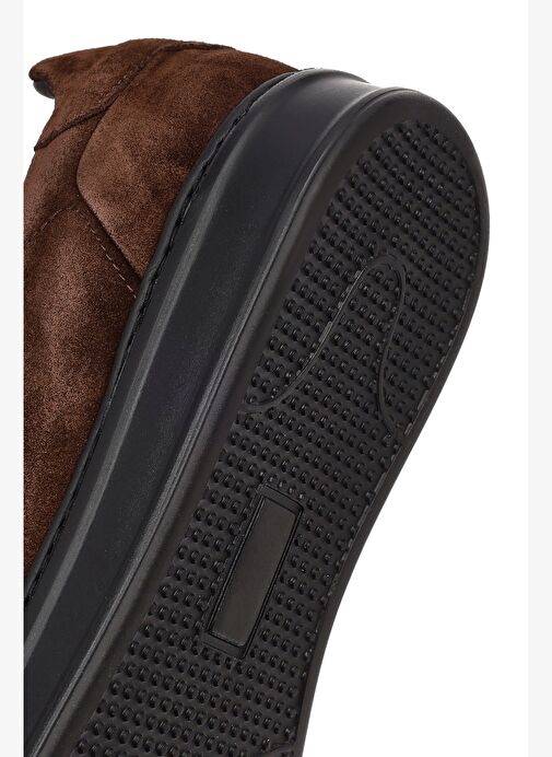Derimod Derimod Erkek Kahverengi Bağcıklı Süet Deri Sneaker 25WFD613010 Boyner'de! Kahverengi - 9. görsel