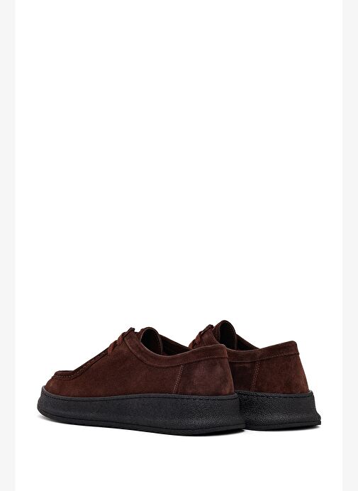 Derimod Derimod Erkek Kahverengi Bağcıklı Süet Deri Casual Ayakkabı 25WFD633510 Boyner'de! Kahverengi - 7. görsel