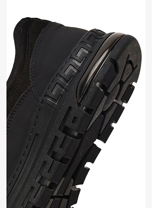 Erkek Siyah Bağcıklı Nubuk Deri Casual Ayakkabı 25WFD6767V3 - Görsel 9