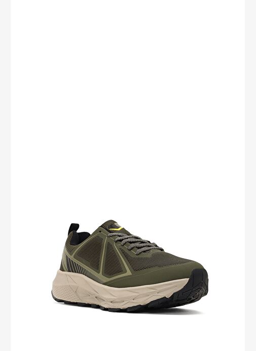 Derimod Dry Erkek Haki Bağcıklı Kalın Tabanlı Kumaş Sneaker 25WFD690214 - Görsel 7