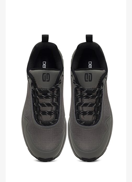 Derimod Dry Erkek Gri Bağcıklı Kumaş Sneaker 25WFD692114 - Görsel 8