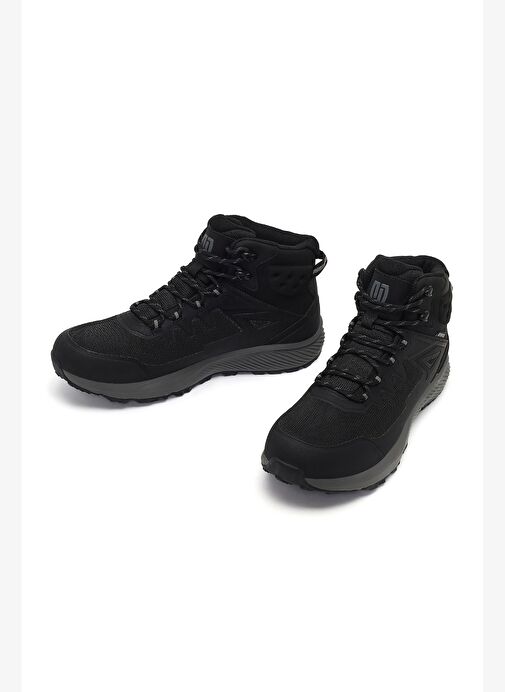 Derimod Dry Erkek Siyah Bağcıklı Kalın Tabanlı Outdoor Bot 25WFD692514 - Görsel 4