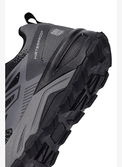 Derimod Dry Erkek Siyah Bağcıklı Waterproof Outdoor Ayakkabı 25WFD692614 - Görsel 9