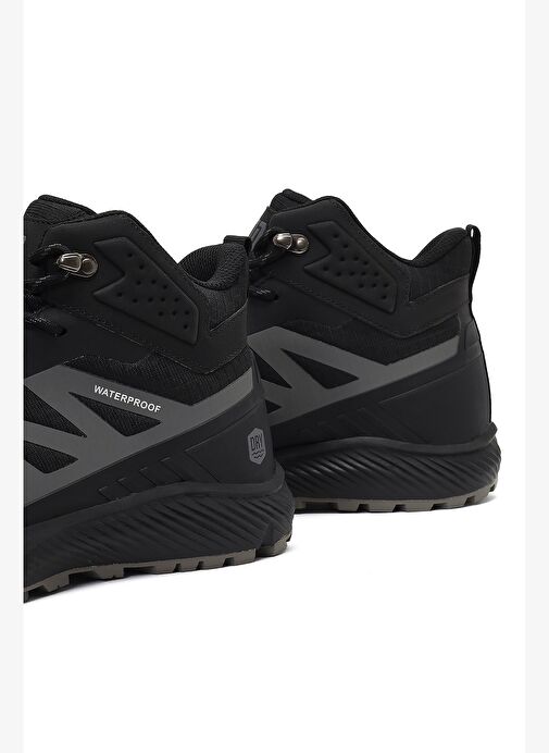 Derimod Dry Erkek Siyah Bağcıklı Kalın Tabanlı Outdoor Bot 25WFD693014 - Görsel 9