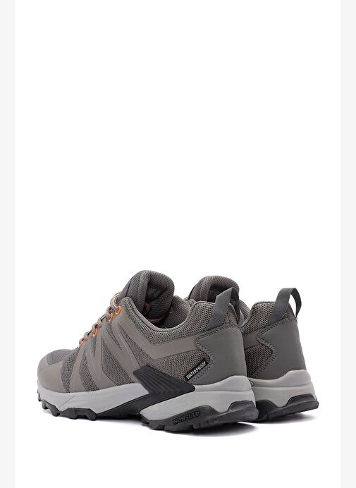 Derimod Dry Erkek Gri Bağcıklı Waterproof Outdoor Ayakkabı 25WFD693914 - Görsel 6