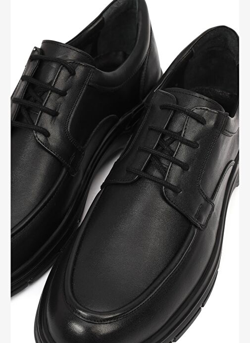 Derimod Derimod Erkek Siyah Bağcıklı Deri Casual Ayakkabı 25WFD751218 Boyner'de! Siyah - 9. görsel