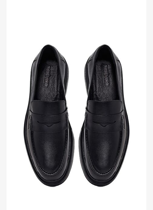 Derimod Derimod Erkek Siyah Deri Loafer 25WFD751918 Boyner'de! Siyah - 5. görsel