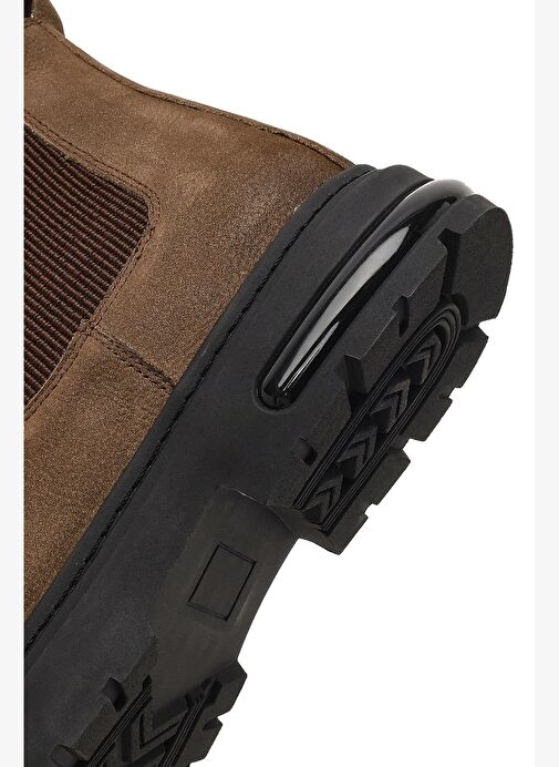 Erkek Taba Nubuk Deri Chelsea Bot 25WFD7603V3 - Görsel 9