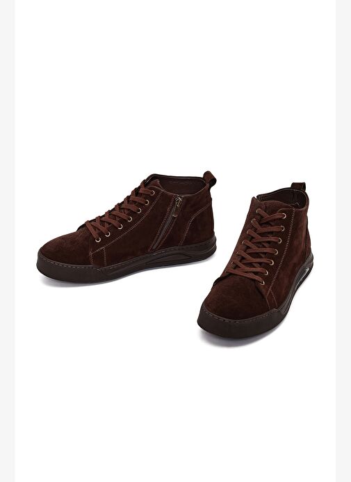 Derimod Derimod Erkek Kahverengi Fermuarlı Süet Deri Bot 25WFD760610 Boyner'de! Kahverengi - 5. görsel